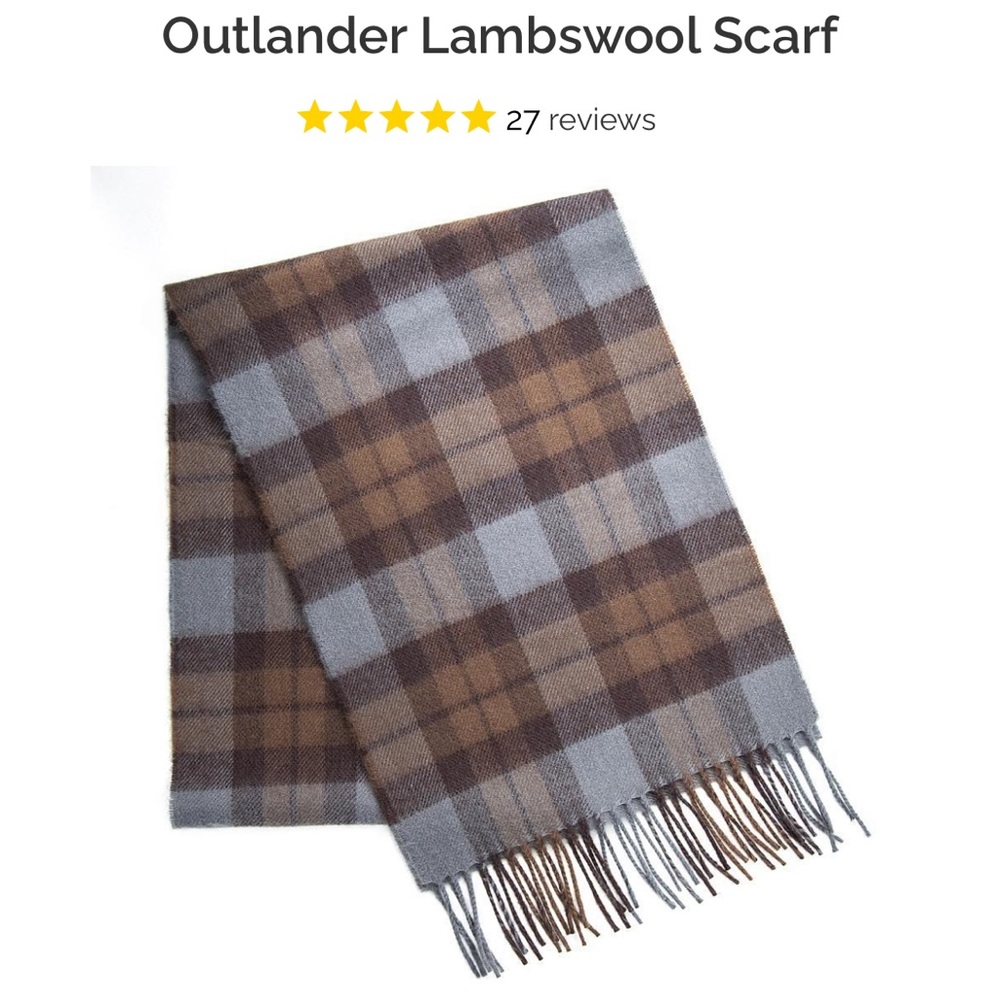 New in Package - Outlander Lambswool Scarf